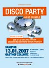 13.01.2007: Discoparty